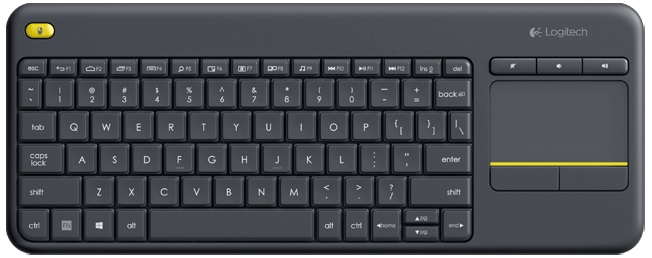 Клавиатура Logitech K400 Plus черный USB беспроводная| 920-007147