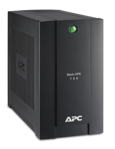 Источник бесперебойного питания APC Back-UPS BC750-RS 415Вт 750ВА черный| BC750-RS
