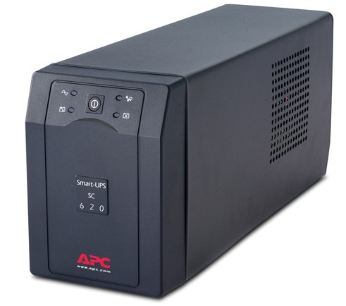 Источник бесперебойного питания APC Smart-UPS SC SC620I 390Вт 620ВА черный| SC620I