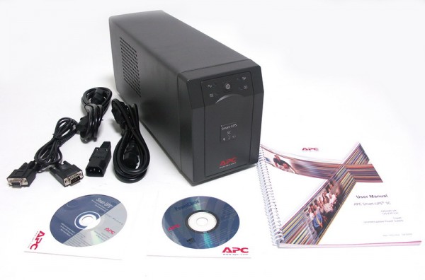 Источник бесперебойного питания APC Smart-UPS SC SC420I 260Вт 420ВА черный| SC420I