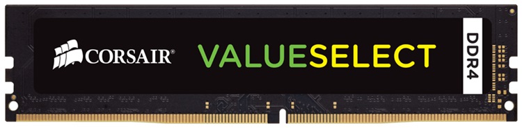 Память DDR4 4Gb 2666MHz Corsair CMV4GX4M1A2666C18 RTL PC4-21300 CL18 DIMM 288-pin 1.2В| CMV4GX4M1A2666C18