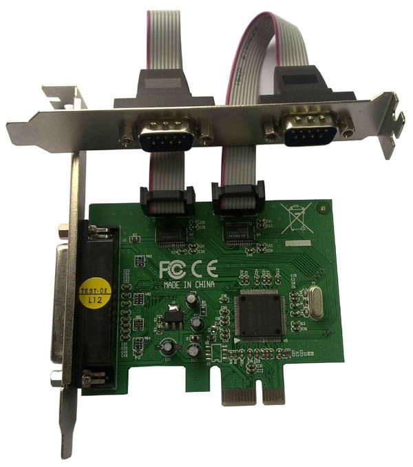 Контроллер PCI-E MS9901 1xLPT 2xCOM Bulk| ASIA PCIE 2S1P