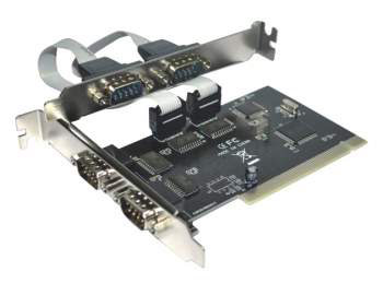Контроллер PCI WCH355 4xCOM Bulk| ASIA PCI 4S