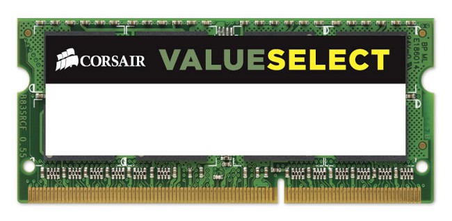 Память DDR3 4Gb 1600MHz Corsair CMSO4GX3M1A1600C11 RTL PC3-12800 CL11 SO-DIMM 204-pin 1.5В| CMSO4GX3M1A1600C11