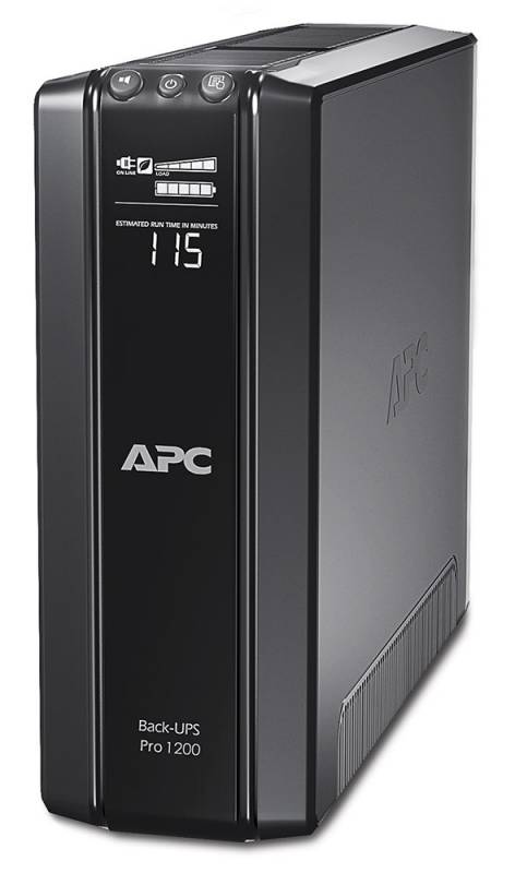 Источник бесперебойного питания APC Back-UPS Pro BR1200G-RS 720Вт 1200ВА черный| BR1200G-RS