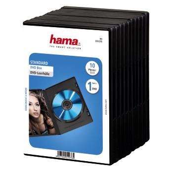 Коробка Hama на 1CD/DVD H-51276 Jewel Case| 00051276