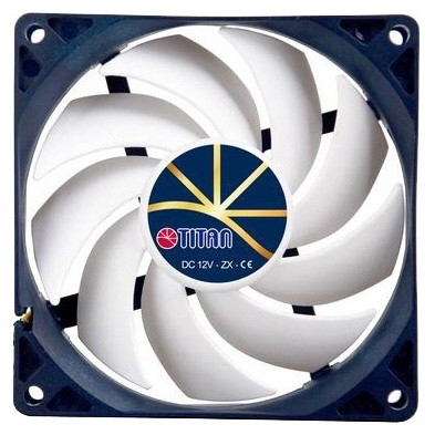 Вентилятор Titan TFD-9225H12ZP/KE(RB) 90x90x25mm 4-pin 5-23dB 120gr Ret| TFD-9225H12ZP/KE(RB)